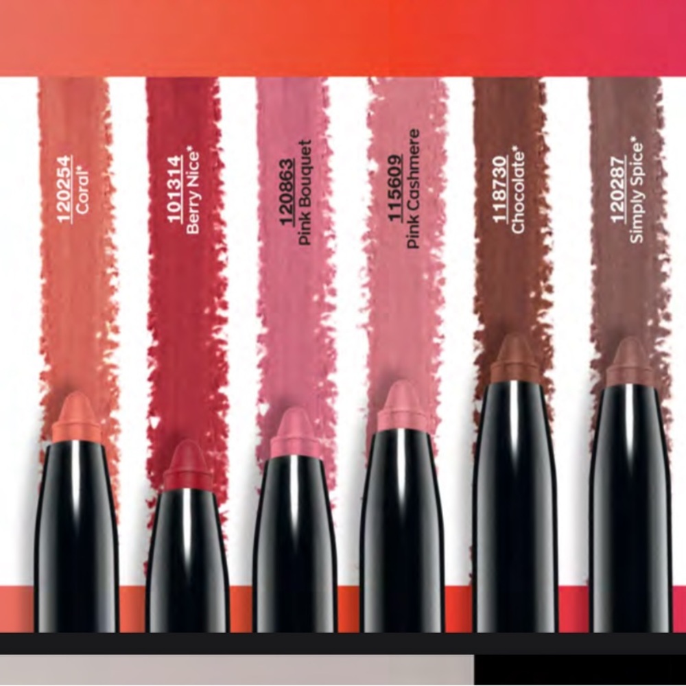 Avon Glimmerstick Lip Liners Simply Spice - Picture 1 of 3